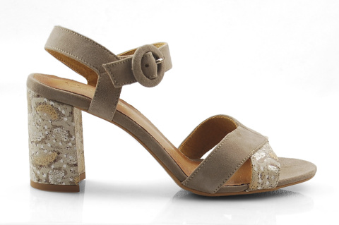 Maciejka 05004 beżowe skórzane sandały Maciejka 05004 beżowe skórzane sandały