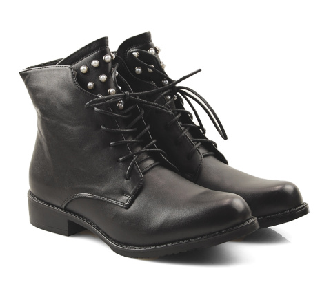 Sabatina DM21-267 czarne trzewiki Sabatina DM21-267 czarne trzewiki