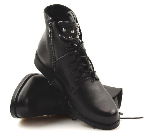 Sabatina DM21-267 czarne trzewiki Sabatina DM21-267 czarne trzewiki