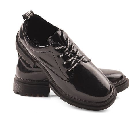 T.Sokolski J21-146 czarne skórzane półbuty T.Sokolski J21-146 czarne skórzane półbuty