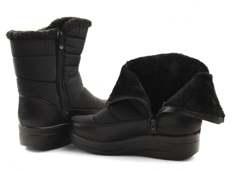 T.Sokolski Z21-166 czarne śniegowce