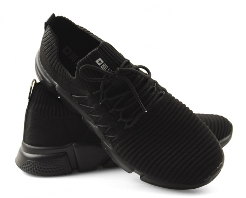 Big Star JJ174266 czarne lekkie sneakersy Big Star JJ174266 czarne lekkie sneakersy