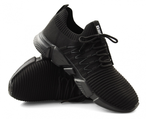 Big Star JJ174266 czarne lekkie sneakersy Big Star JJ174266 czarne lekkie sneakersy