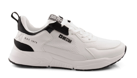 Big Star JJ174398 białe półbuty