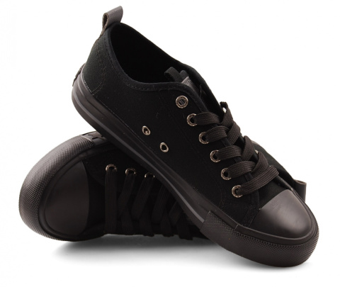 Big Star JJ247257 czarne trampki Big Star JJ247257 czarne trampki