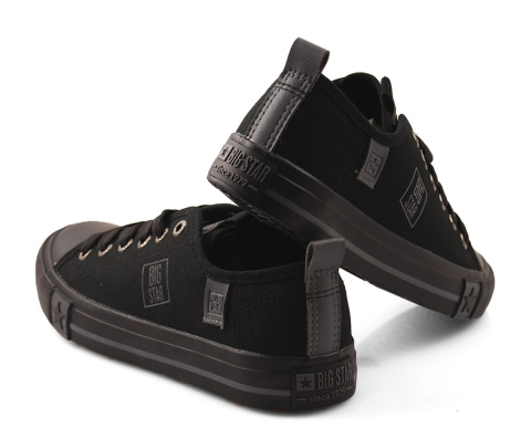 Big Star JJ247257 czarne trampki Big Star JJ247257 czarne trampki