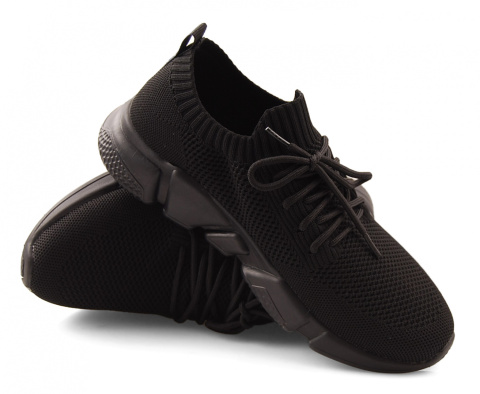 Big Star JJ274269 czarne lekkie sneakersy Big Star JJ274269 czarne lekkie sneakersy