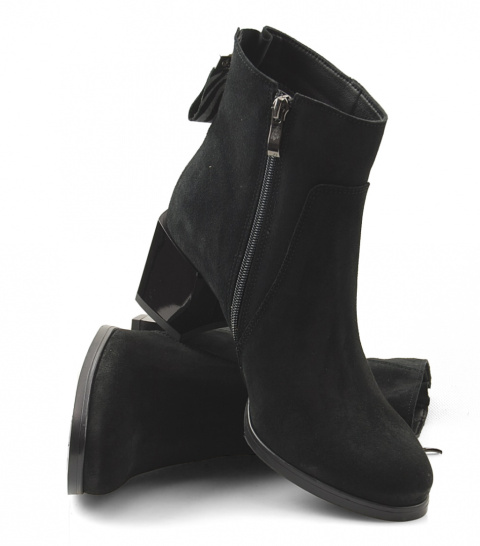 Boccato 5274 czarne skórzane botki Boccato 5274 czarne skórzane botki
