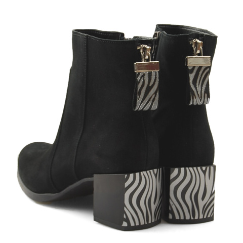 Boccato 5274 czarne skórzane botki Boccato 5274 czarne skórzane botki
