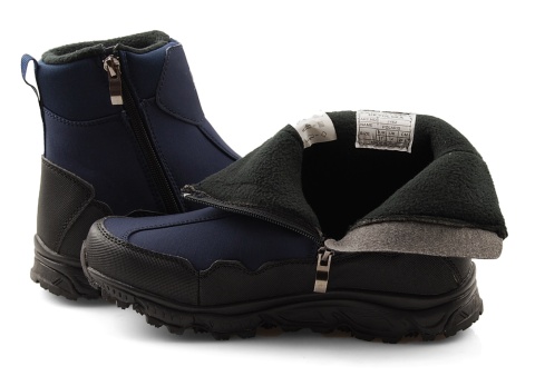 DK 2462 granatowe śniegowce DK 2462 granatowe śniegowce