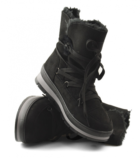 Filippo DBT3400 czarne śniegowce