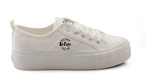 Lee Cooper LCW-22-31-0837L białe trampki Lee Cooper LCW-22-31-0837L białe trampki