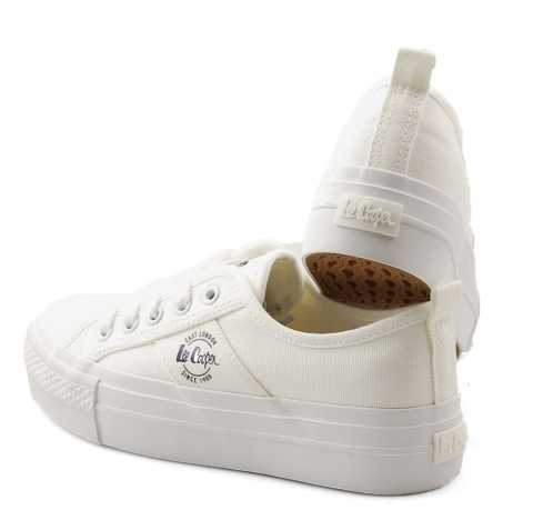 Lee Cooper LCW-22-31-0837L białe trampki Lee Cooper LCW-22-31-0837L białe trampki