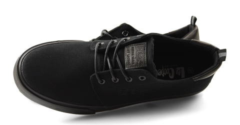 Lee Cooper LCW-22-31-0857M czarne trampki Lee Cooper LCW-22-31-0857M czarne trampki