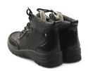 Rieker L7148-00 czarne skórzane botki