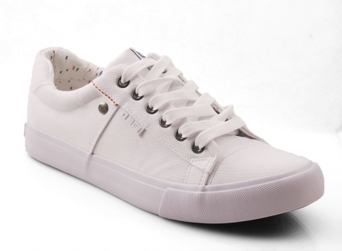 Big Star AA174097 białe trampki+skarpetki Big Star AA174097 białe trampki+skarpetki