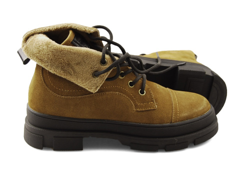 Big Star KK274524 brązowe skórzane trapery Big Star KK274524 brązowe skórzane trapery