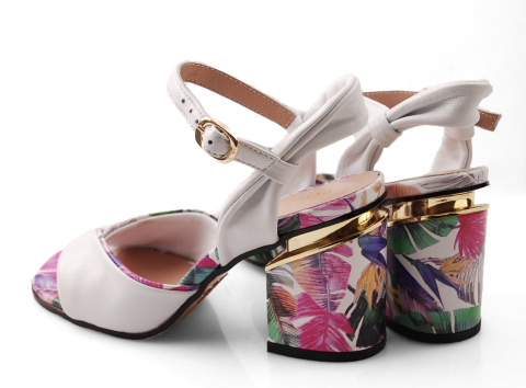 Boccato 013.930 białe skózane sandały Boccato 013.930 białe skózane sandały