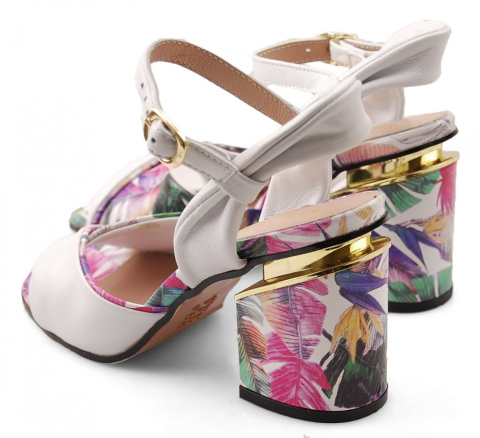 Boccato 013.930 białe skózane sandały Boccato 013.930 białe skózane sandały