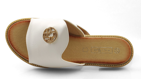 Filippo DK3668 białe klapki Filippo DK3668 białe klapki