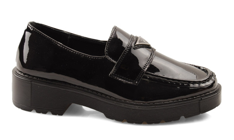 Filippo DP3930 czarne skórzane półbuty Filippo DP3930 czarne skórzane półbuty