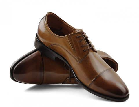 John Doubare H8089158 brązowe skórzane półbuty John Doubare H8089158 brązowe skórzane półbuty