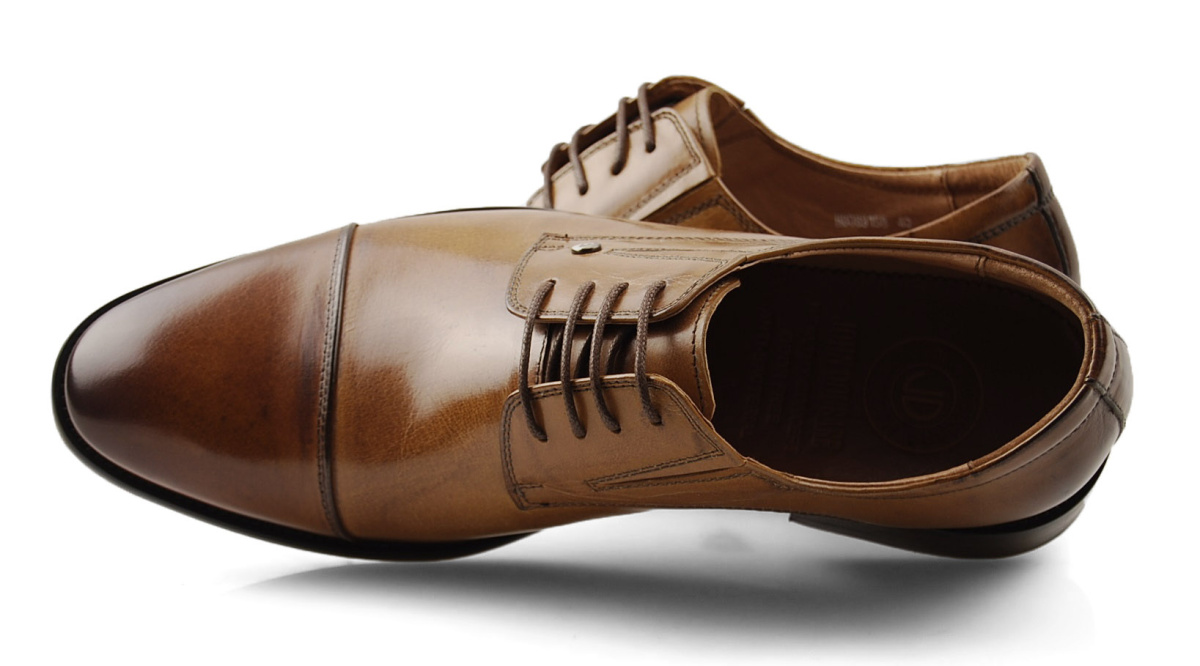 John Doubare H8089158 brązowe skórzane półbuty John Doubare H8089158 brązowe skórzane półbuty