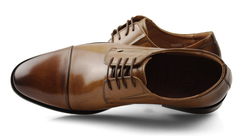 John Doubare H8089158 brązowe skórzane półbuty John Doubare H8089158 brązowe skórzane półbuty