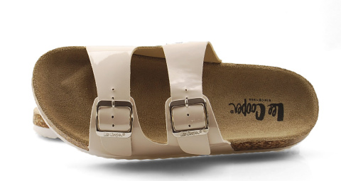 Lee Cooper LCW-22-35-1155L beżowe klapki Lee Cooper LCW-22-35-1155L beżowe klapki