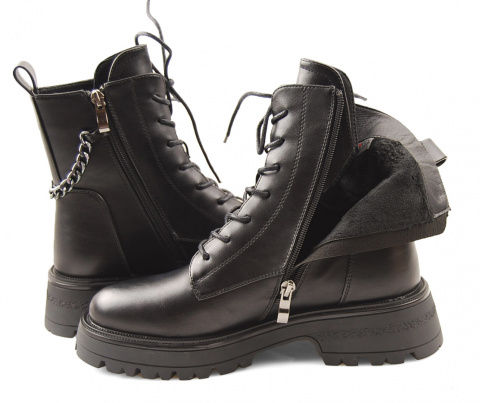 Filippo DBT4059 czarne trapery Filippo DBT4059 czarne trapery