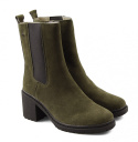 Filippo DBT4183 skórzane botki khaki