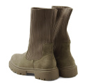 Filippo DBT4228 brązowe botki slip on