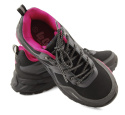 Lee Cooper LCJ-22-01-1370L czarno-różowe półbuty trekkingowe