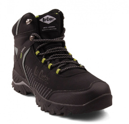 Lee Cooper LCJ-22-01-1401M czarne trapery trekkingowe