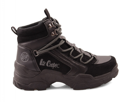 Lee Cooper LCJ-22-31-1441L czarne półbuty trekkingowe Lee Cooper LCJ-22-31-1441L czarne półbuty trekkingowe