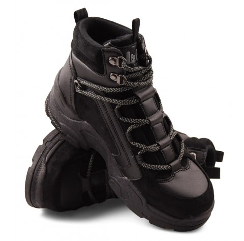Lee Cooper LCJ-22-31-1441L czarne półbuty trekkingowe Lee Cooper LCJ-22-31-1441L czarne półbuty trekkingowe