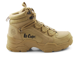 Lee Cooper LCJ-22-31-1442l beżowe pólbuty trekkingowe