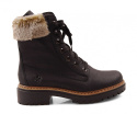 Rieker 72630-00 czarne trapery