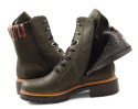 Rieker 72630-54 zielone trapery