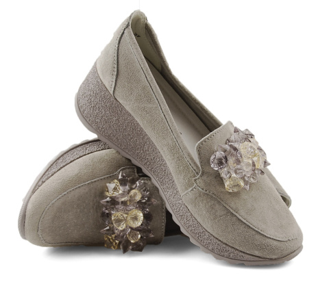 Filippo DP4563 szare skórzane półbuty Filippo DP4563 szare skórzane półbuty