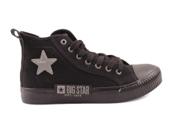 Big Star JJ274380 czarne wysokie trampki
