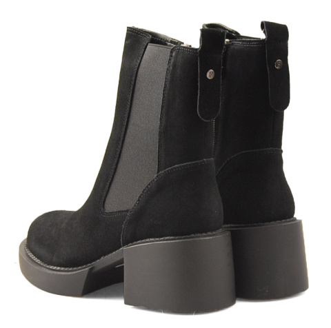 Filippo DBT4760 czarne skórzane botki Filippo DBT4760 czarne skórzane botki