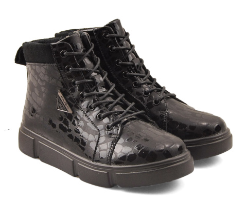 Filippo DBT4767 czarne skórzane botki Filippo DBT4767 czarne skórzane botki