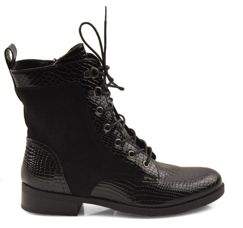 Filippo DBT4823 czarne trzewiki Filippo DBT4823 czarne trzewiki