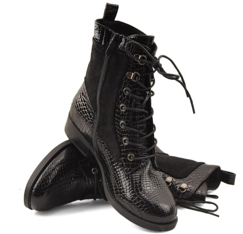 Filippo DBT4823 czarne trzewiki Filippo DBT4823 czarne trzewiki