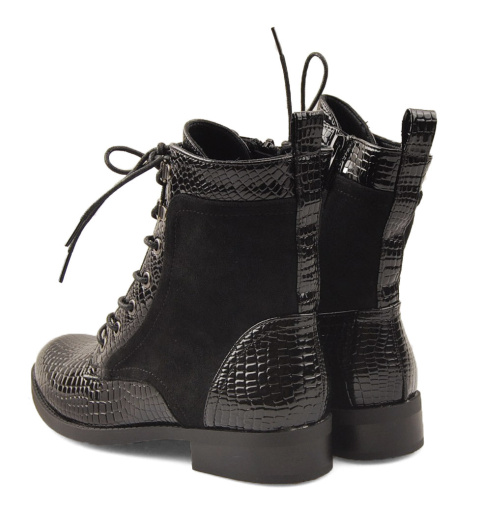 Filippo DBT4823 czarne trzewiki Filippo DBT4823 czarne trzewiki