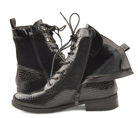 Filippo DBT4823 czarne trzewiki Filippo DBT4823 czarne trzewiki