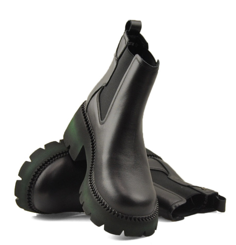 Filippo DBT4907 czarne skórzane botki