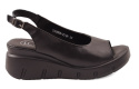 Filippo DS3595 czarne skórzane sandały
