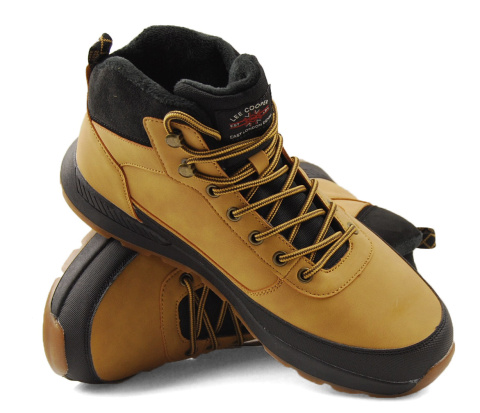 Lee Cooper LCJ-23-31-3047M brązowe półbuty trekkingowe Lee Cooper LCJ-23-31-3047M brązowe półbuty trekkingowe